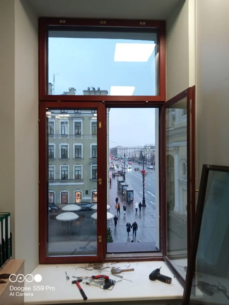 Ремонт финских окон у м. Невский проспект в Санкт-Петербурге
