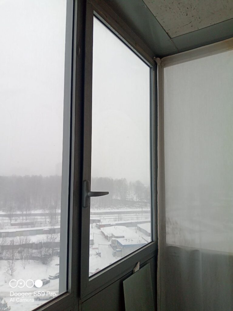 Регулировка алюминиевых окон (проспект Непокорённых)
